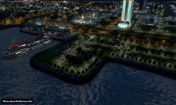 Cities: Skylines Sunset Harbor Screenshot 1, Full Version, PC Game, Download Free