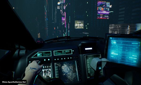 Cyber Space Driver Screenshot 1, Full Version, PC Game, Download Free