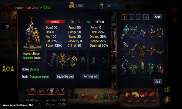 Dungeon Survival Screenshot 1, Full Version, PC Game, Download Free