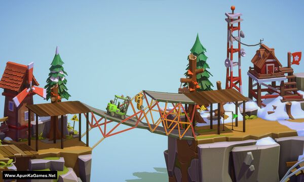 Poly Bridge 3 Screenshot 1, Full Version, PC Game, Download Free