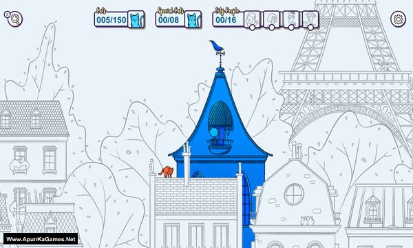 Hidden Cats in Paris Screenshot 1, Full Version, PC Game, Download Free