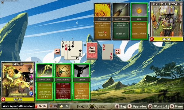 Poker Quest: Swords and Spades Screenshot 1, Full Version, PC Game, Download Free