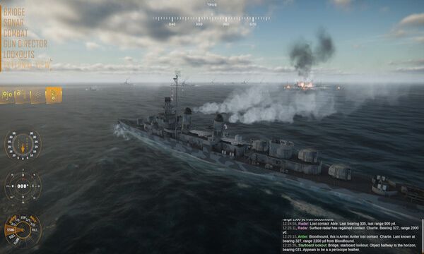 Destroyer: The U-Boat Hunter Screenshot 1, Full Version, PC Game, Download Free