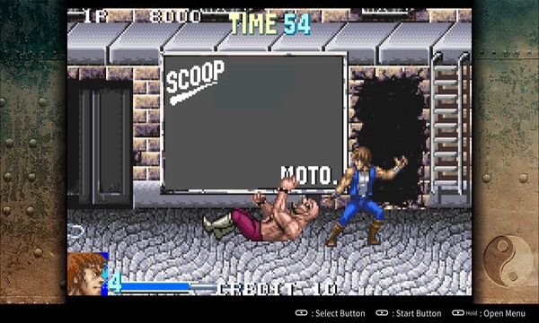 Double Dragon Advance Screenshot 1, Full Version, PC Game, Download Free