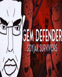 Gem Defender: Soyjak Survivors Cover, Poster, Full Version, PC Game, Download Free