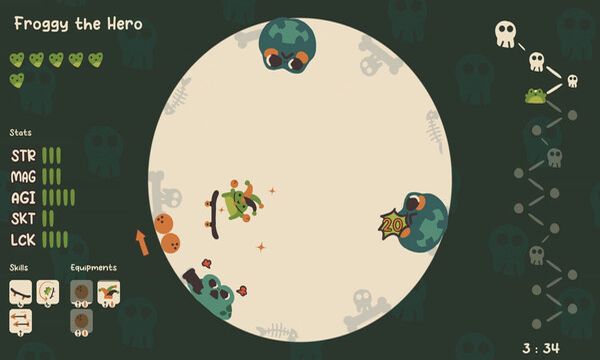 Froggy's Battle Screenshot 1, Full Version, PC Game, Download Free