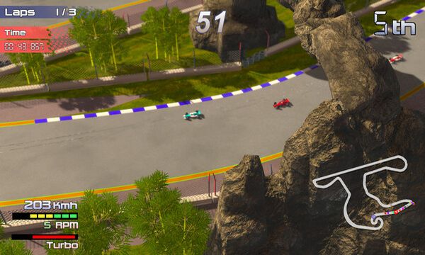 Grand Prix Rock 'N Racing Screenshot 1, Full Version, PC Game, Download Free