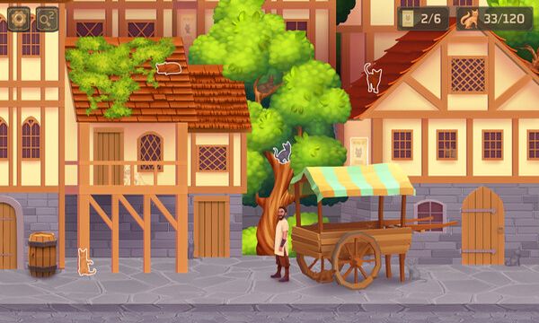 Cat Search in Medieval Times Screenshot 1, Full Version, PC Game, Download Free