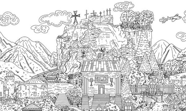 Cats Hidden in Georgia Screenshot 1, Full Version, PC Game, Download Free