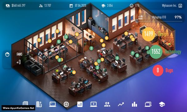 Laptop Tycoon Screenshot 1, Full Version, PC Game, Download Free