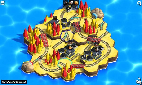 Railway Islands - Puzzle Screenshot 1, Full Version, PC Game, Download Free