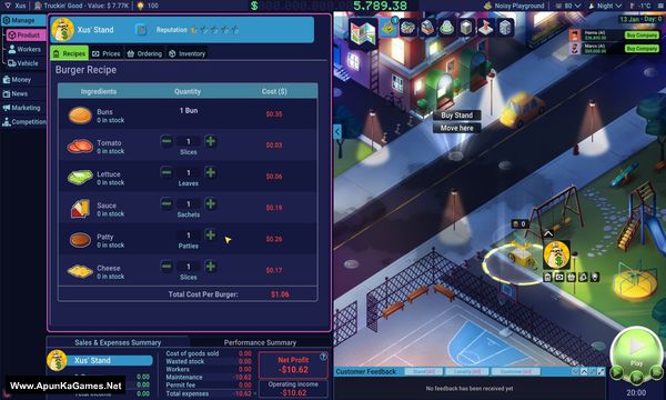 Business Heroes: Street Grub Screenshot 1, Full Version, PC Game, Download Free