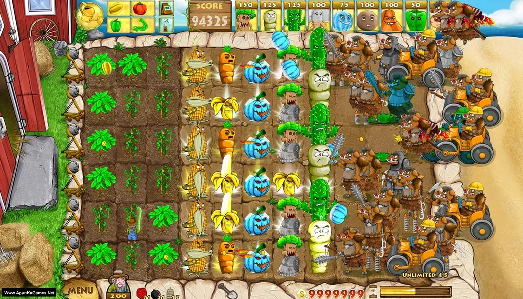 Battle Ranch: Pigs vs Plants Screenshot 1, PC Game, Download Free