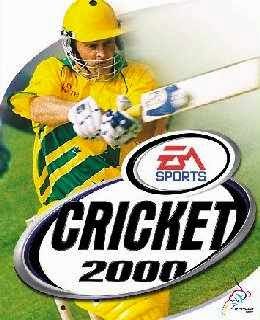 EA Sports Cricket 2000 cover new