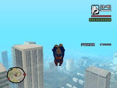 GTA San Andreas Superman MOD Screenshot Photos 2