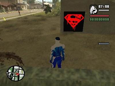 GTA San Andreas Superman MOD Screenshot Photos 3
