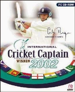 International Cricket Captain 2002 cover new